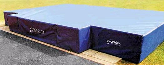 High Jump Area c/w Reversible Spike-Proof Top Pad 5m x 3.2m x 660mm